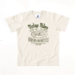 TRIKO VINTAGE RIDERS BIELE