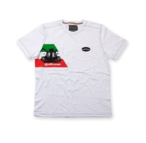 Triko MG California Flag Biele